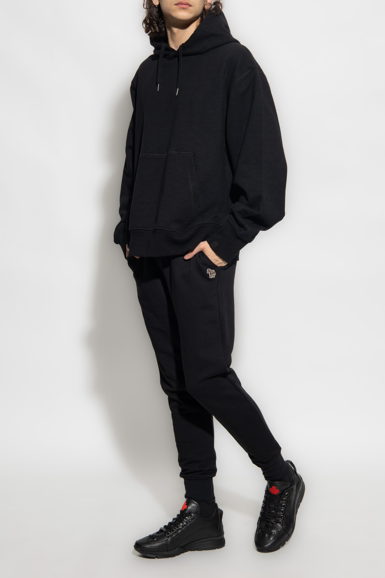 【関税込み】rag & bone ブラック Damon スウェットシャツ メンズ Rag & Bone ブラック Damon スウェットシャツ ブラック